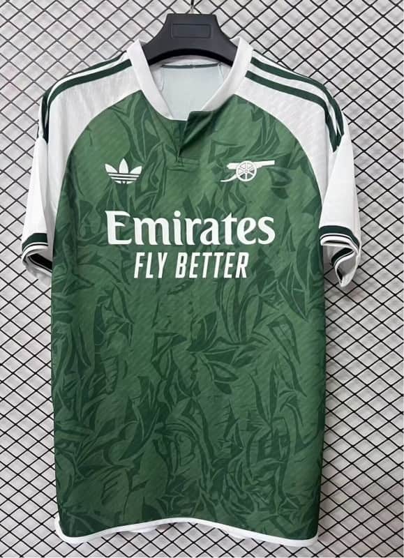 AAA(Thailand) Arsenal 25/26 Green Soccer Jersey