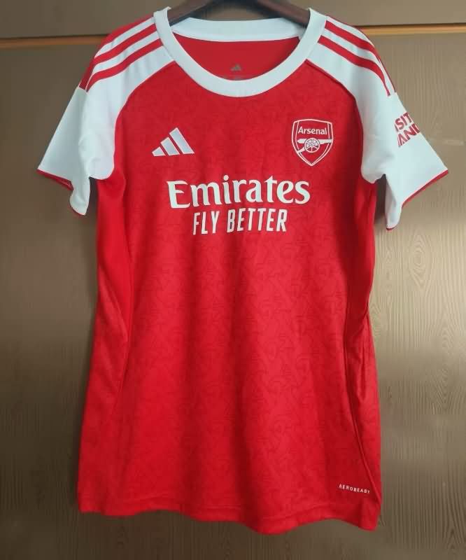 AAA(Thailand) Arsenal 25/26 Home Women Soccer Jersey