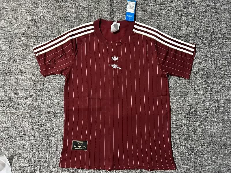 AAA(Thailand) Arsenal 25/26 Red Soccer Jersey
