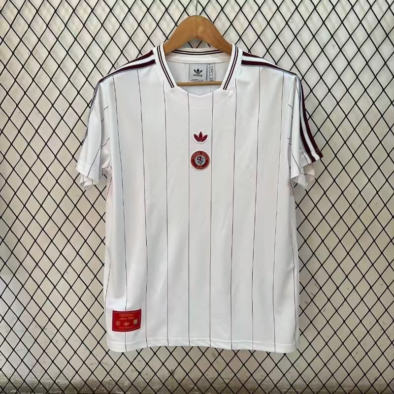 AAA(Thailand) Aston Villa 25/26 White Soccer Jersey