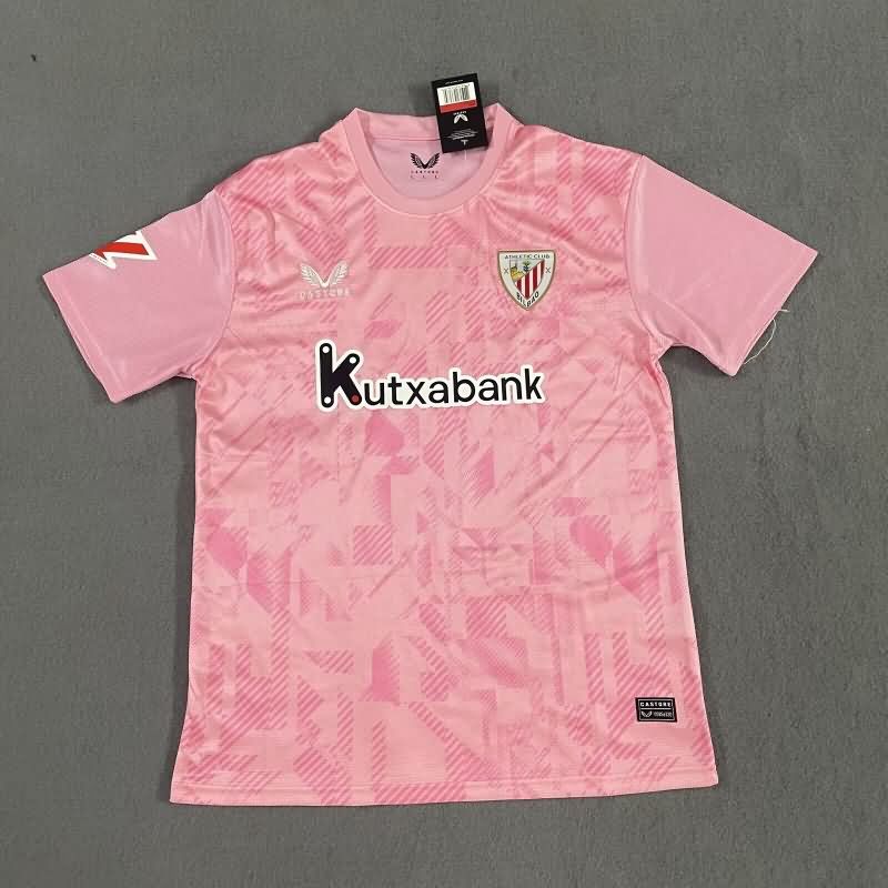 AAA(Thailand) Athletic Bilbao 25/26 Goalkeeper Pink Soccer Jersey