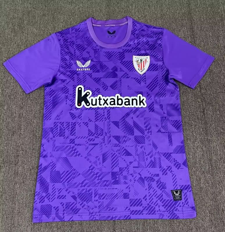 AAA(Thailand) Athletic Bilbao 25/26 Goalkeeper Purple Soccer Jersey