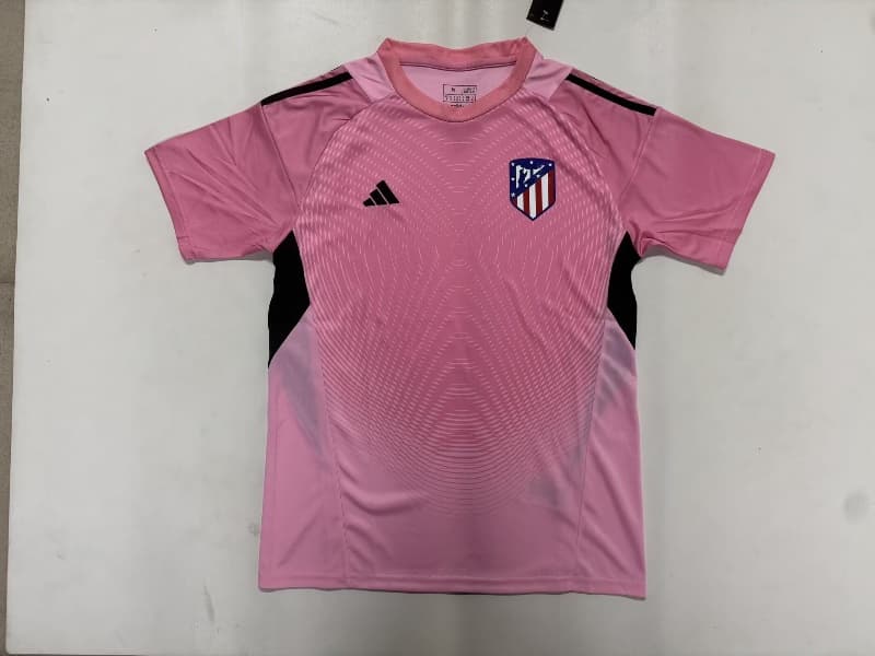 AAA(Thailand) Atletico Madrid 25/26 Goalkeeper Pink Soccer Jersey
