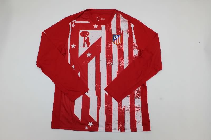 AAA(Thailand) Atletico Madrid 25/26 Training Long Sleeve Soccer Jersey