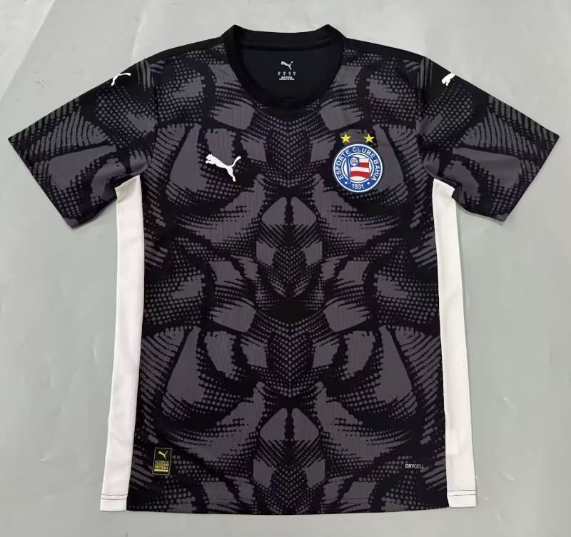 AAA(Thailand) Bahia 2025 Goalkeeper Black Soccer Jersey