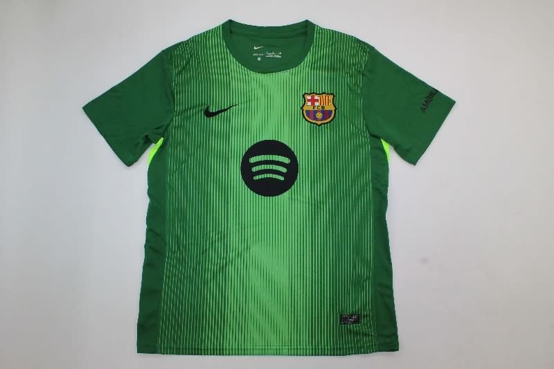 AAA(Thailand) Barcelona 25/26 Goalkeeper Green Soccer Jersey