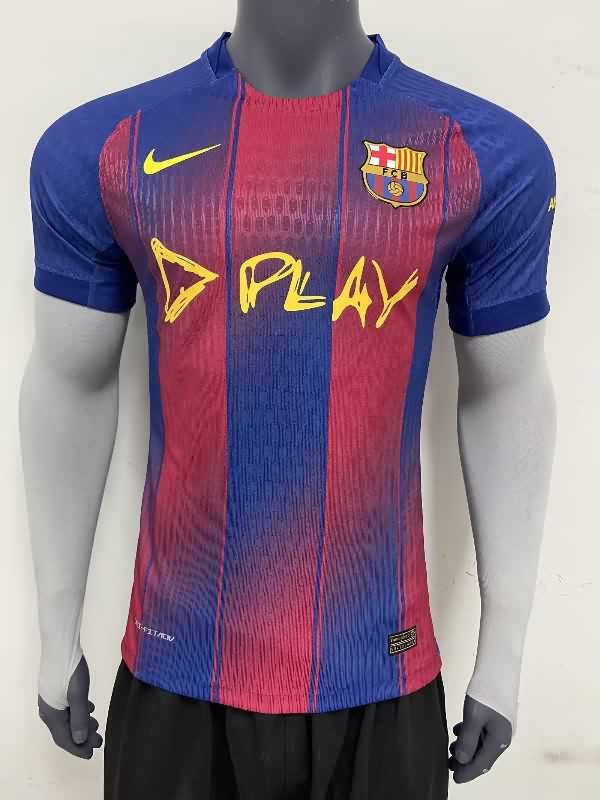 AAA(Thailand) Barcelona 25/26 Home Soccer Jersey (Player) Sponsor