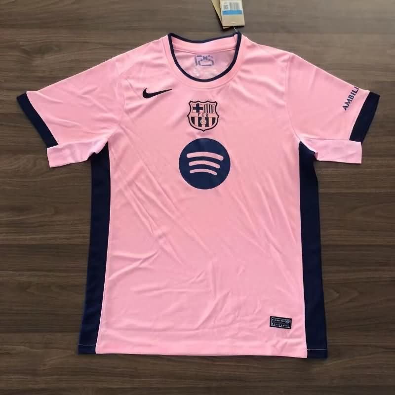 AAA(Thailand) Barcelona 25/26 Pink Soccer Jersey