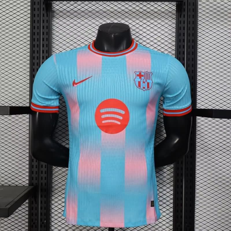 AAA(Thailand) Barcelona 25/26 Training Soccer Jersey (Player) 02