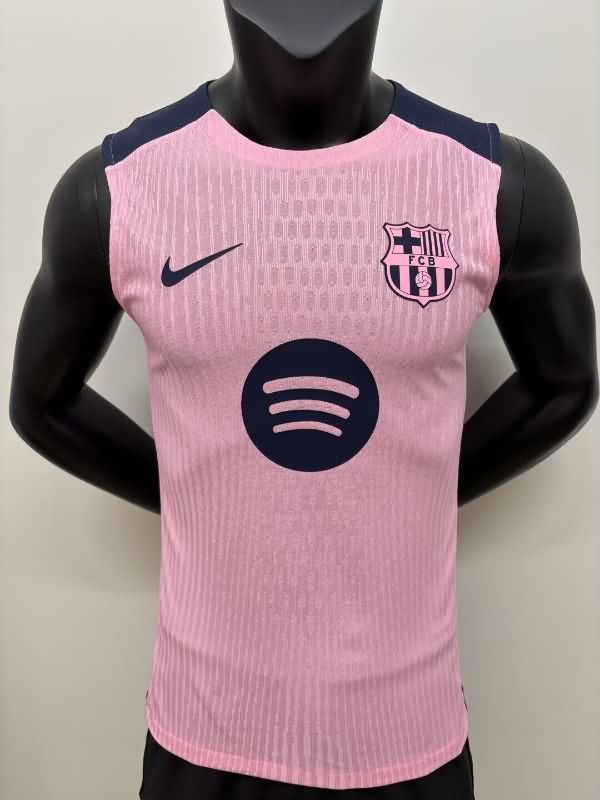 AAA(Thailand) Barcelona 25/26 Training Vest Soccer Jersey (Player) 03