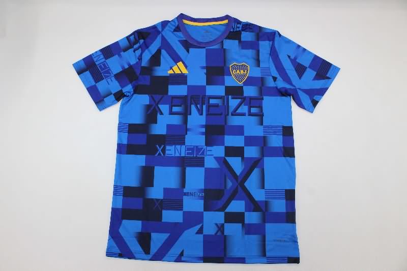 AAA(Thailand) Boca Juniors 2025 Training Soccer Jersey 02