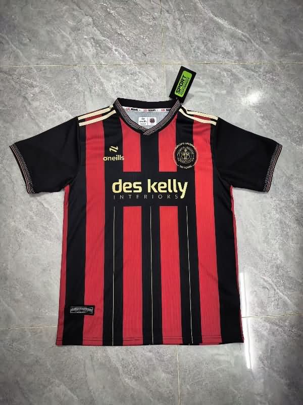 AAA(Thailand) Bohemian FC 25/26 Home Soccer Jersey