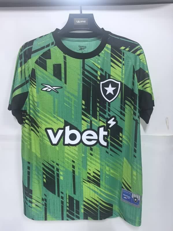 AAA(Thailand) Botafogo 2025 Goalkeeper Green Soccer Jersey 02