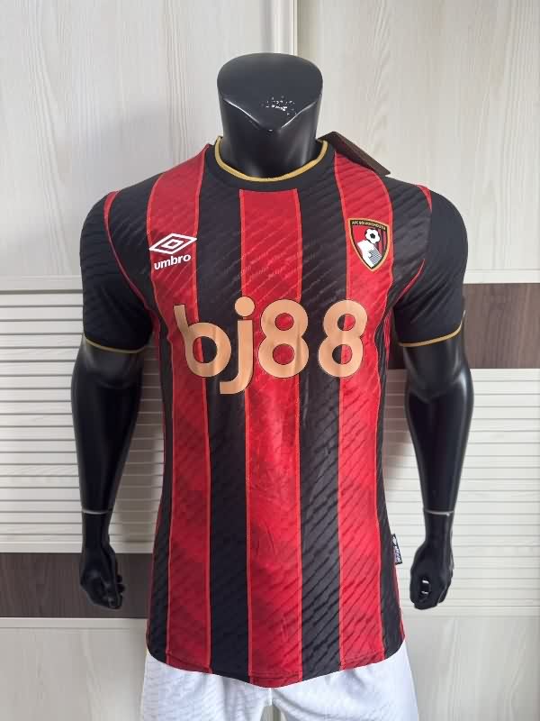 AAA(Thailand) Bournemouth 25/26 Home Soccer Jersey (Player)