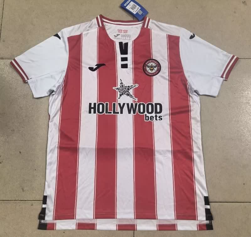 AAA(Thailand) Brentford 25/26 Home Soccer Jersey