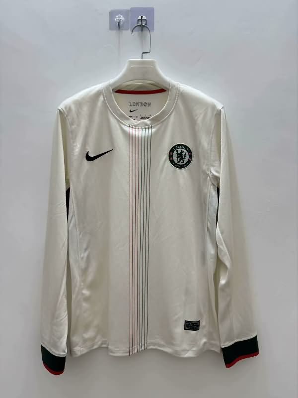 AAA(Thailand) Chelsea 25/26 Away Long Sleeve Soccer Jersey