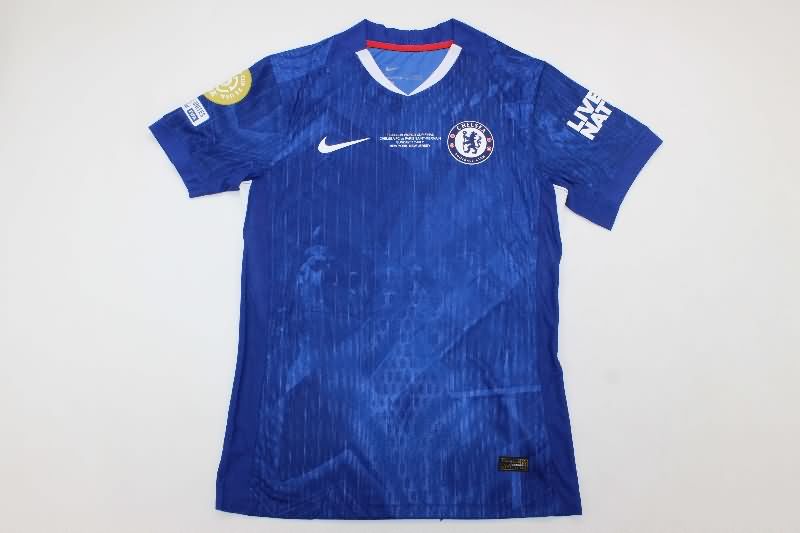 AAA(Thailand) Chelsea 2025 Club World Cup Final Home Soccer Jersey (Player)