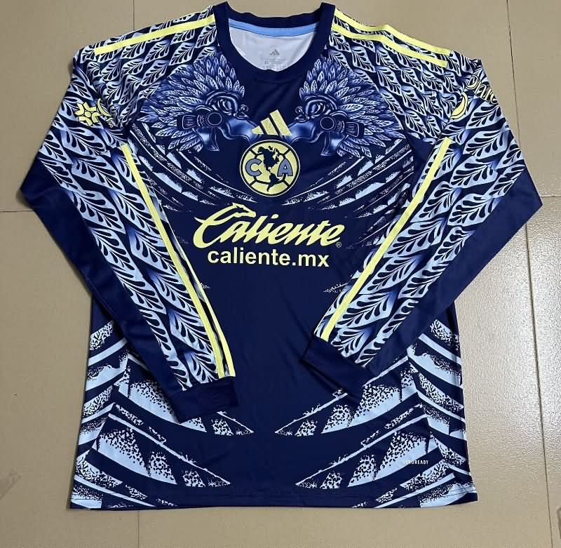 AAA(Thailand) Club America 25/26 Away Long Sleeve Soccer Jersey