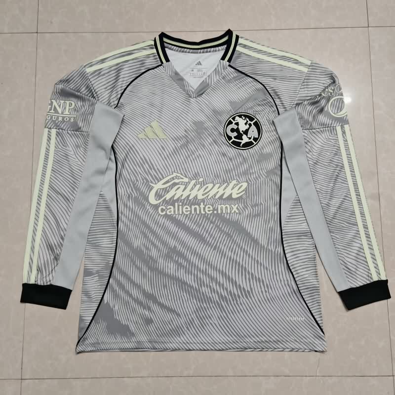 AAA(Thailand) Club America 25/26 Third Long Sleeve Soccer Jersey