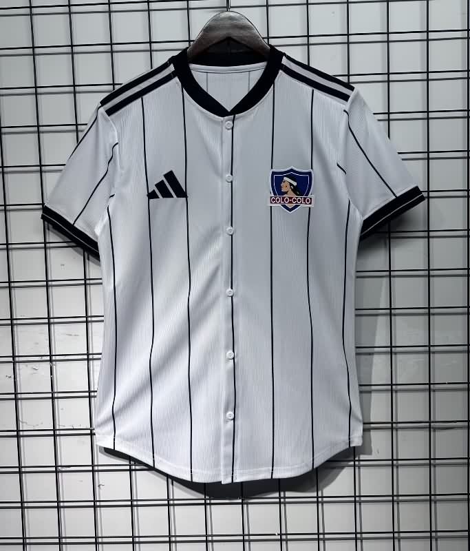 AAA(Thailand) Colo Colo 2025 White MLB Jersey