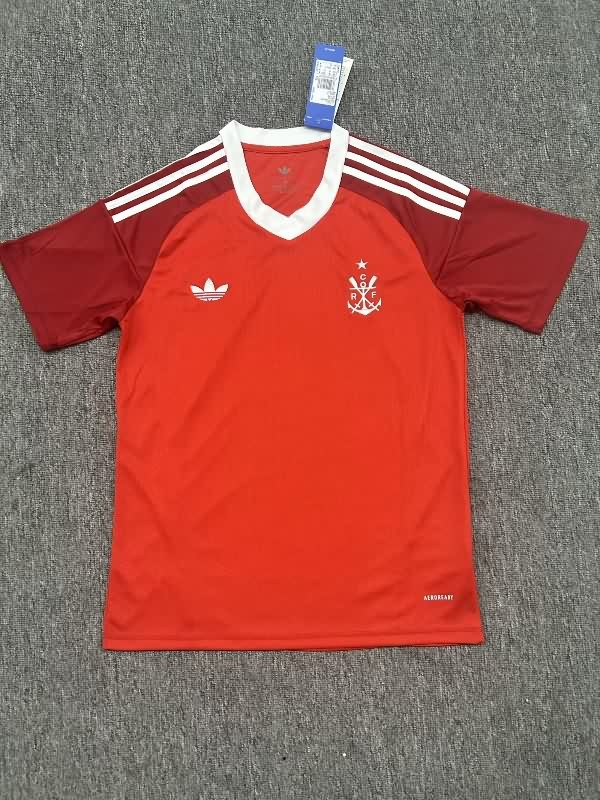 AAA(Thailand) Flamengo 2025 Goalkeeper Red Soccer Jersey