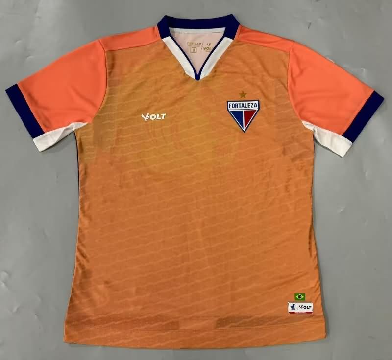 AAA(Thailand) Fortaleza 2025 Goalkeeper Orange Soccer Jersey