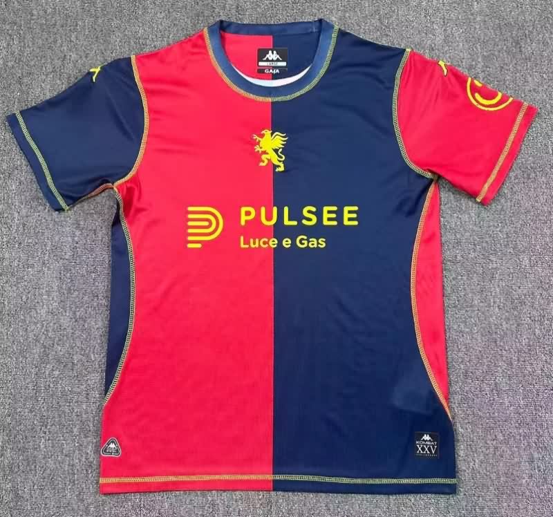 AAA(Thailand) Genoa 25/26 Fourth Soccer Jersey