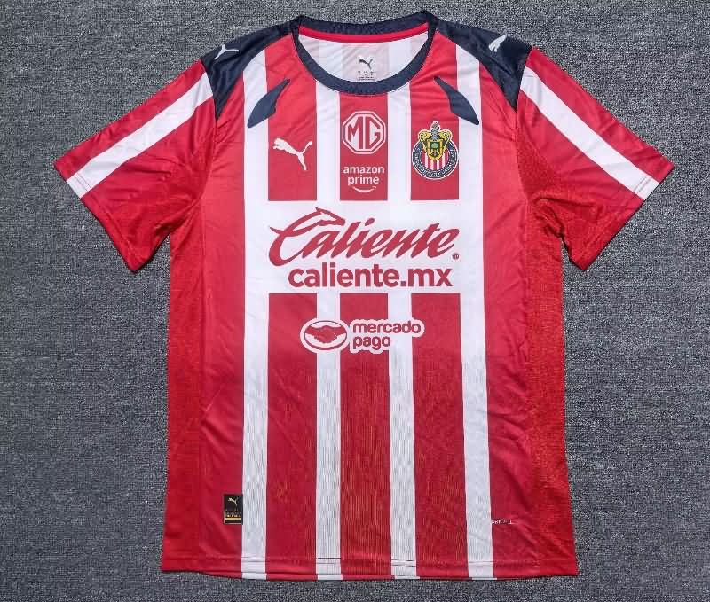 AAA(Thailand) Guadalajara Chivas 25/26 Home Soccer Jersey