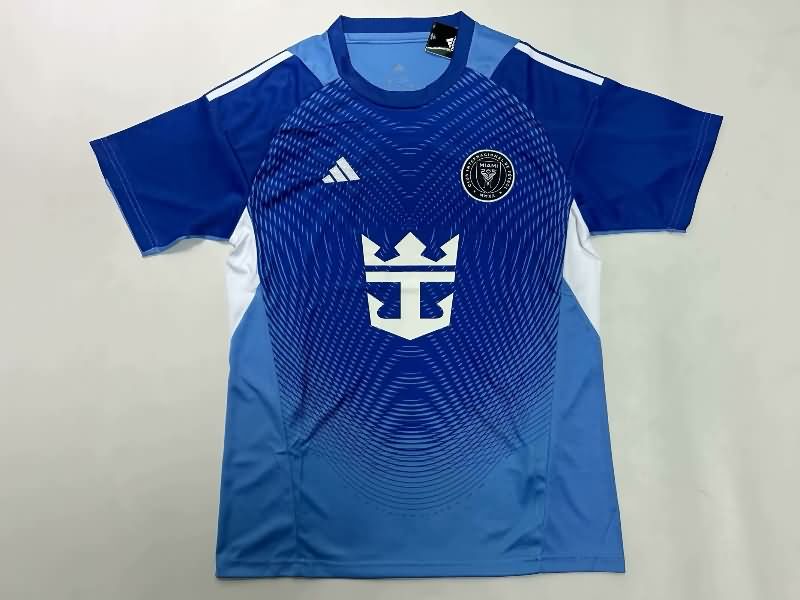 AAA(Thailand) Inter Miami 2025 Goalkeeper Blue Soccer Jersey