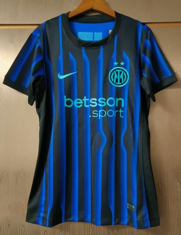 AAA(Thailand) Inter Milan 25/26 Home Women Soccer Jersey Leaked