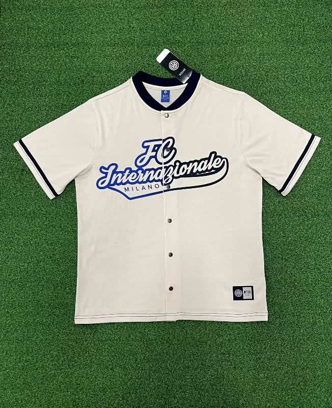 AAA(Thailand) Inter Milan 25/26 White MLB Jersey