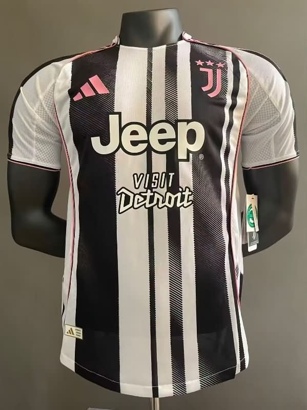 AAA(Thailand) Juventus 25/26 Home Soccer Jersey (Player)