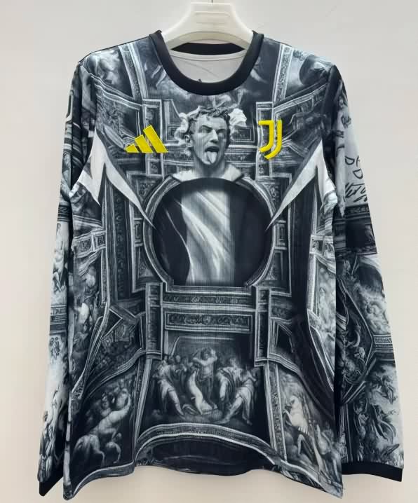 AAA(Thailand) Juventus 25/26 Specail Long Sleeve Soccer Jersey