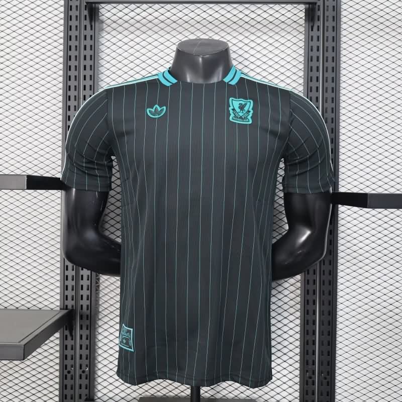 AAA(Thailand) Liverpool 25/26 Black Soccer Jersey (Player)