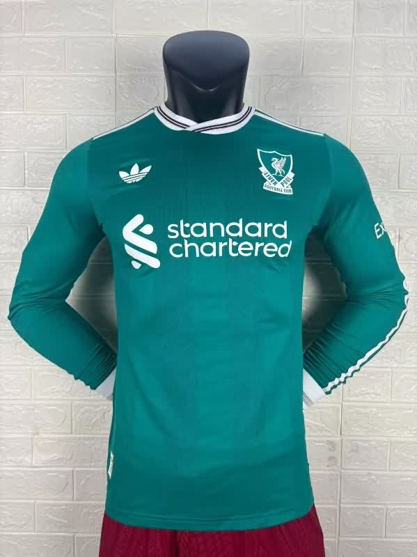 AAA(Thailand) Liverpool 25/26 Third Long Sleeve Soccer Jersey (Player)