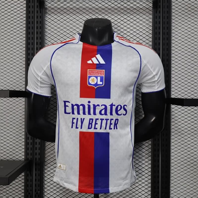AAA(Thailand) Lyon 25/26 Home Soccer Jersey (Player)