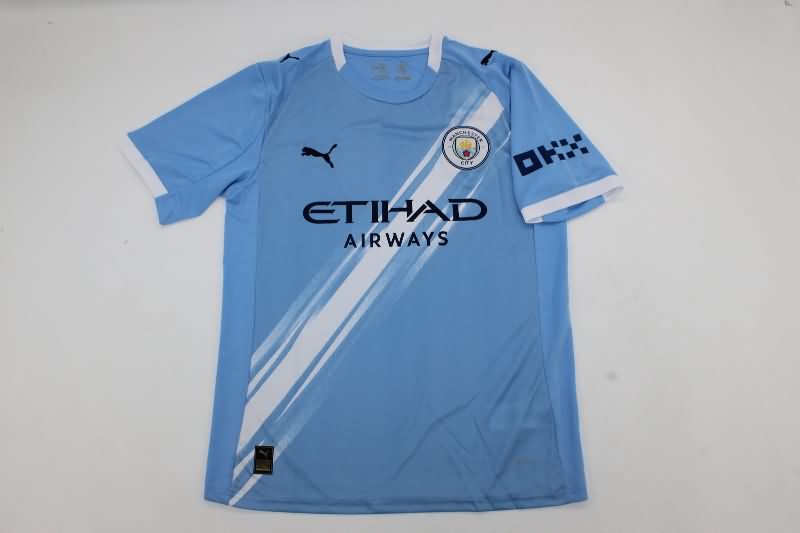 AAA(Thailand) Manchester City 25/26 Home Soccer Jersey