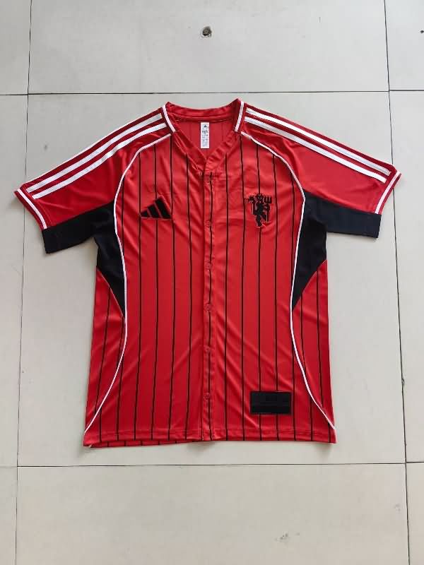 AAA(Thailand) Manchester United 25/26 Travel Soccer Jersey