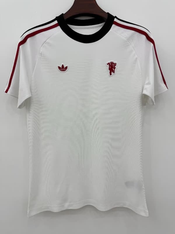 AAA(Thailand) Manchester United 25/26 White Soccer Jersey