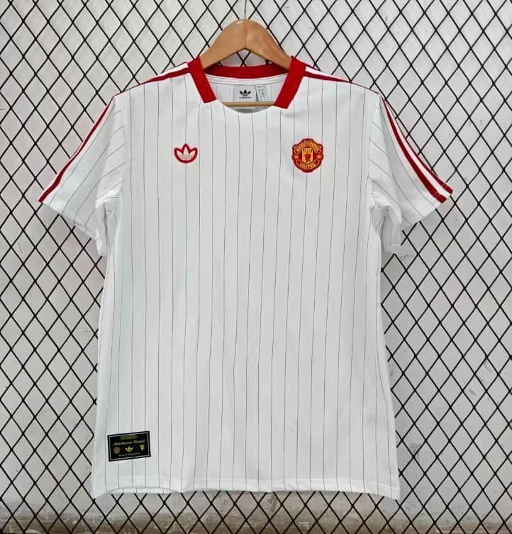 AAA(Thailand) Manchester United 25/26 White Soccer Jersey 02
