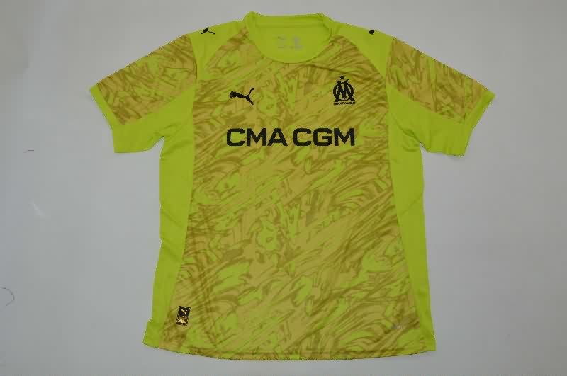 AAA(Thailand) Marseilles 25/26 Goalkeeper Green Soccer Jersey