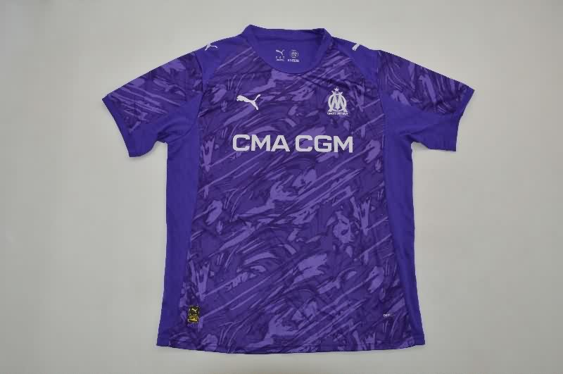 AAA(Thailand) Marseilles 25/26 Goalkeeper Purple Soccer Jersey