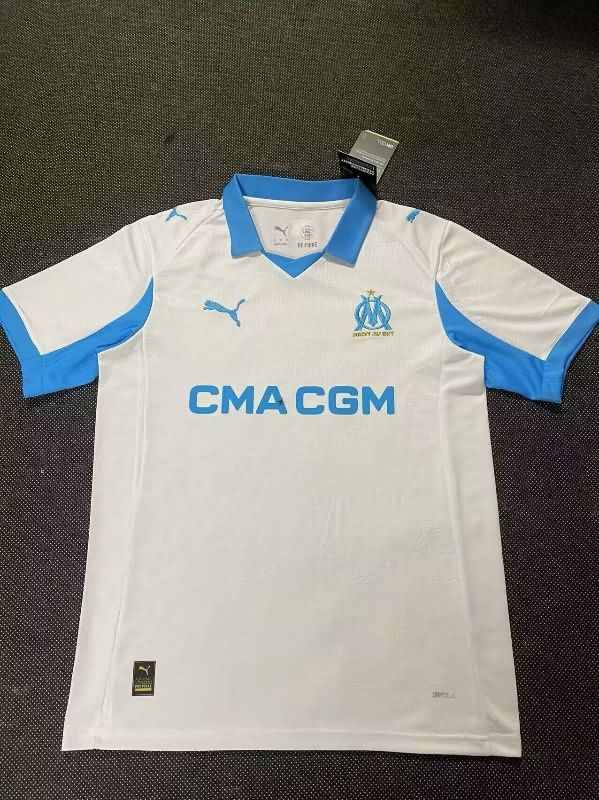 AAA(Thailand) Marseilles 25/26 Home Soccer Jersey