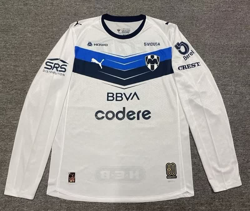 AAA(Thailand) Monterrey 25/26 Away Long Sleeve Soccer Jersey (Player)