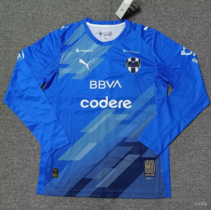 AAA(Thailand) Monterrey 25/26 Special Long Sleeve Soccer Jersey AAA(Thailand) Monterrey 25/26 Special Long Sleeve Soccer Jersey
