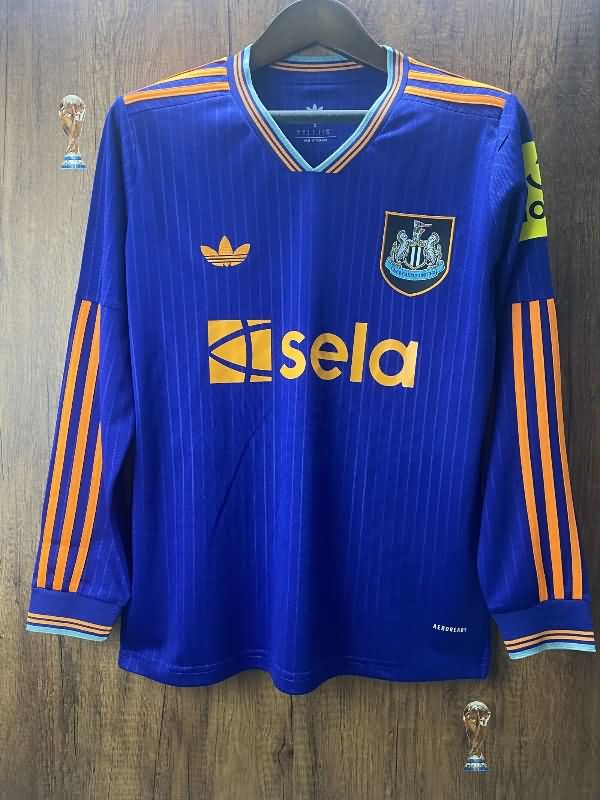 AAA(Thailand) Newcastle United 25/26 Third Long Sleeve Soccer Jersey