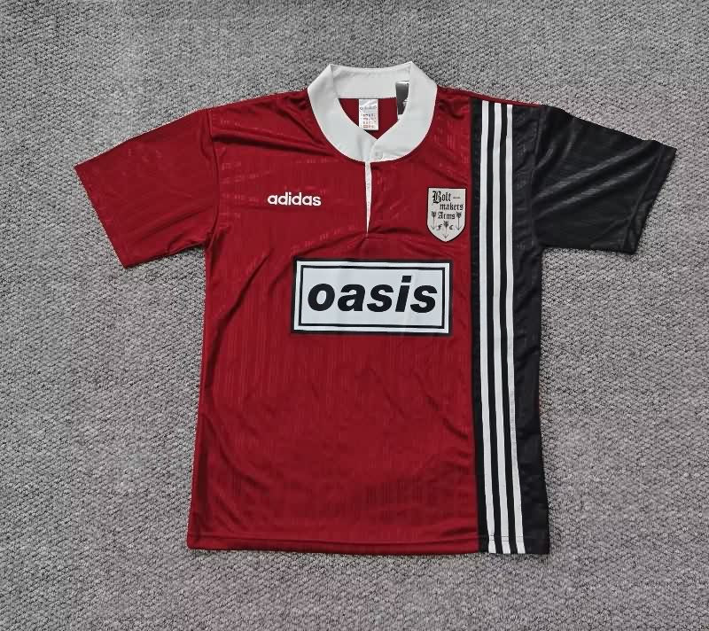 AAA(Thailand) Oasis 1996 Red Soccer Jersey