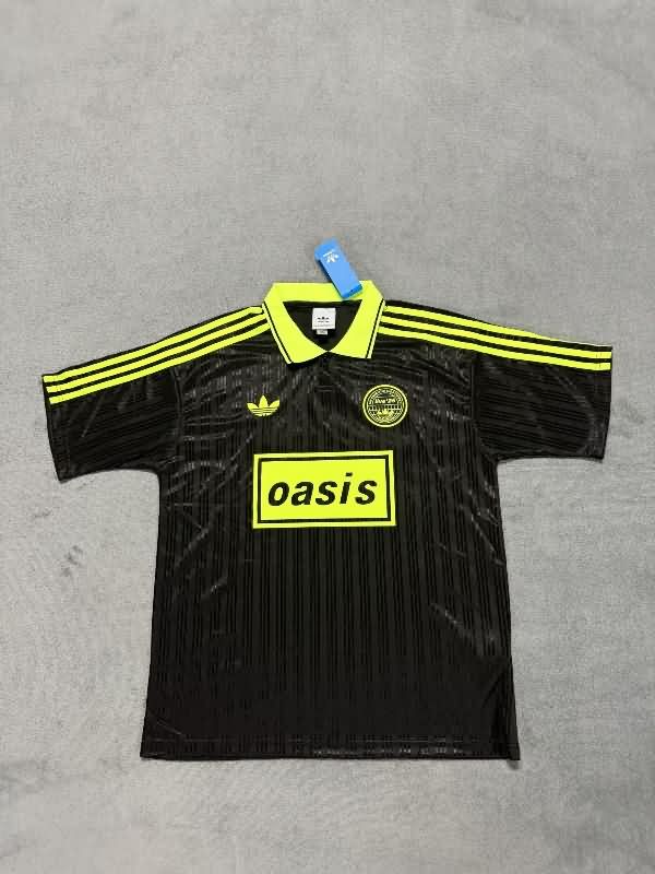 AAA(Thailand) Oasis 2025 Black Soccer Jersey 02