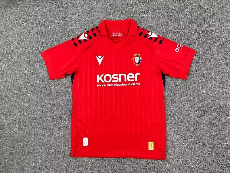 AAA(Thailand) Osasuna 25/26 Home Soccer Jersey