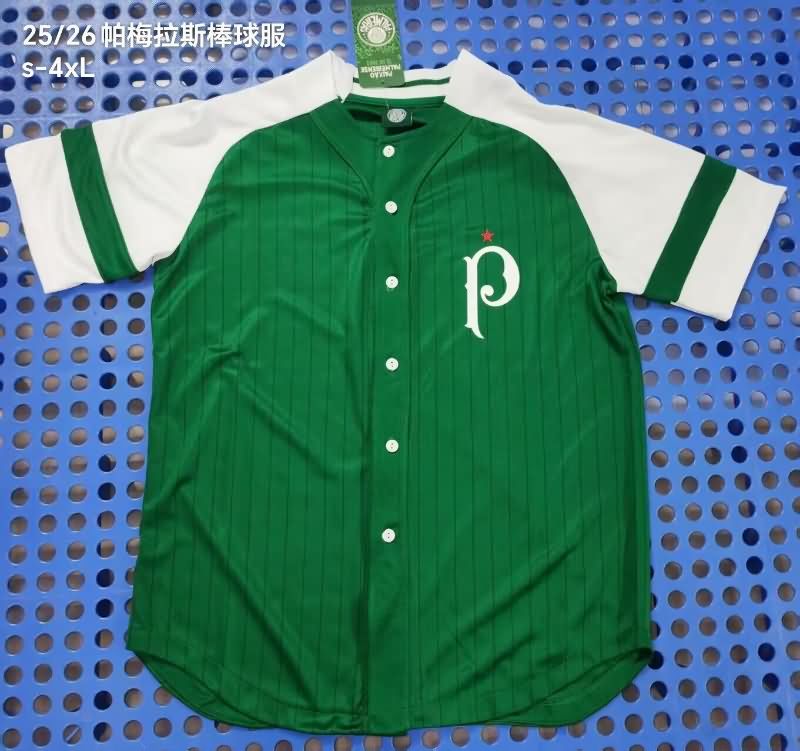 AAA(Thailand) Palmeiras 2025 Green Baseball Jersey